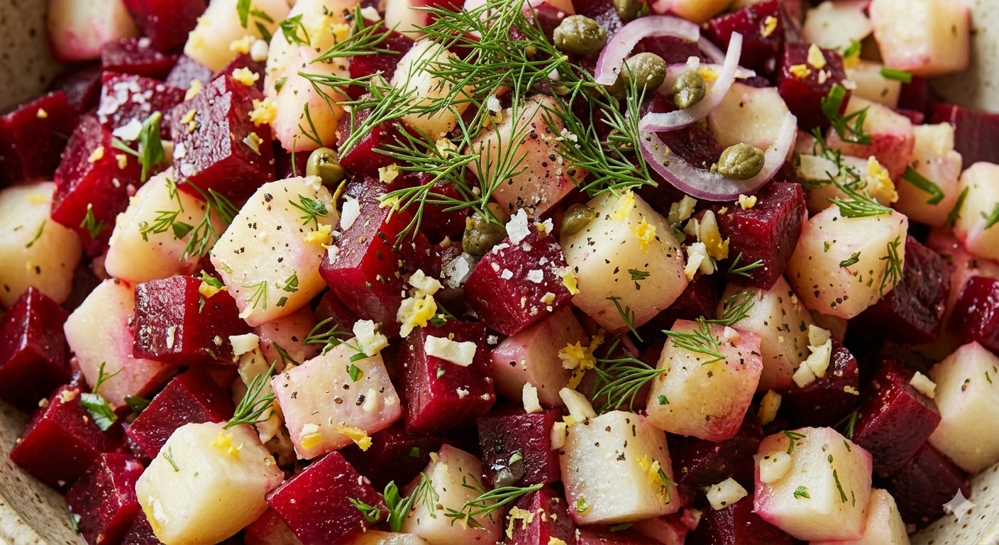 Beet Root & Potato Salad