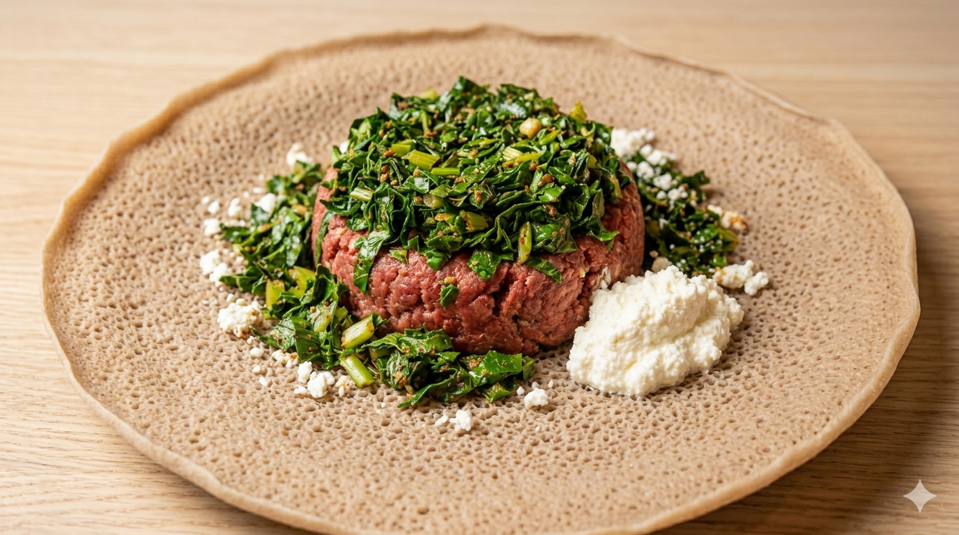 Collard Green Kitfo