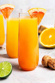 Lemon Strawberry Mimosa