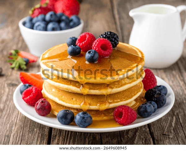 Traditional Fluffy Pancakes