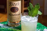 Tito's Cucumber Lemon Mule